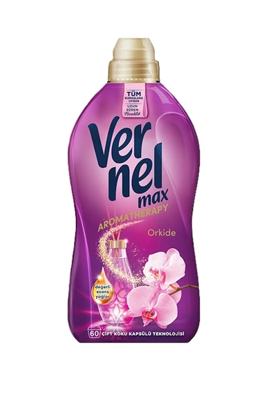 Vernel Max Konsantre Çamaşır Yumuşatıcısı 1440ml (60 YIKAMA) Orkide ürün görseli 1