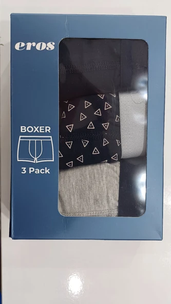 EROS COMPACT 3 LÜ BOXER - Resim 4