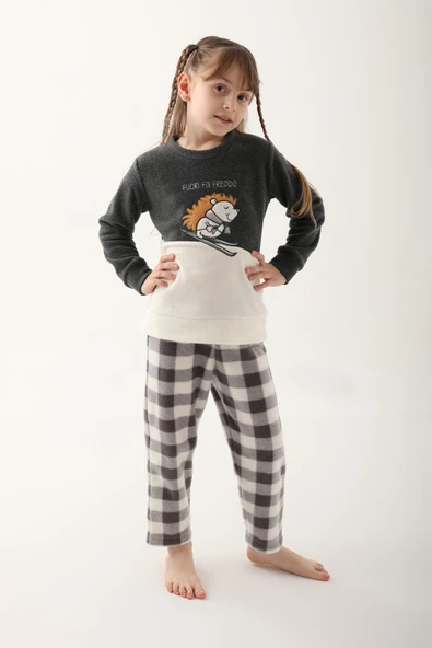 ARNETTA ANNE KIZ GARSON POLAR TAKIM - Resim 2