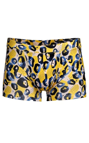 DOREANSE BLUE LEOPARD ERKEK BOXER - Resim 3