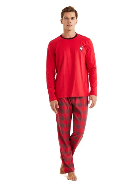 Blackspade 40591 Pamuklu Uzun Kollu Erkek Pijama Takımı ürün görseli 1