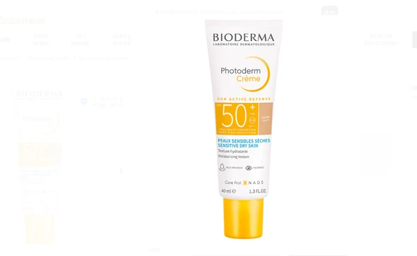 Bioderma Photoderm Krem SPF50+ 40 ml - Light ürün görseli 1