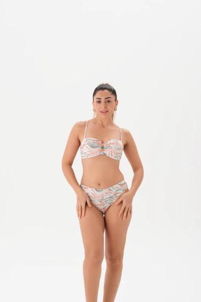 4192BK KAPLI BİKİNİ TK. ürün görseli 1
