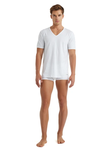 Blackspade Erkek Pamuklu V Yaka T-Shirt ürün görseli 1