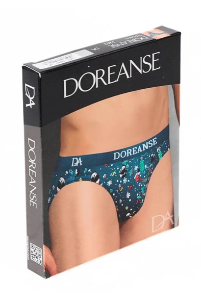 Doreanse 1263 Panda Desenli Modal Erkek Slip - Resim 3