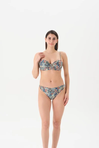 4363BK STRAPLEZ KAPLI BİKİNİ TK. ürün görseli 1