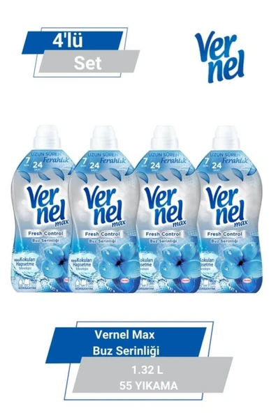 Vernel Max Buz Serinliği 1.32l 55 Yıkama 4'lü Set ürün görseli 1