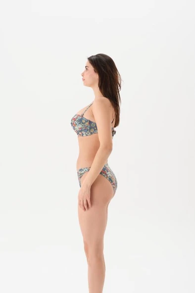 4363BK STRAPLEZ KAPLI BİKİNİ TK. - Resim 2
