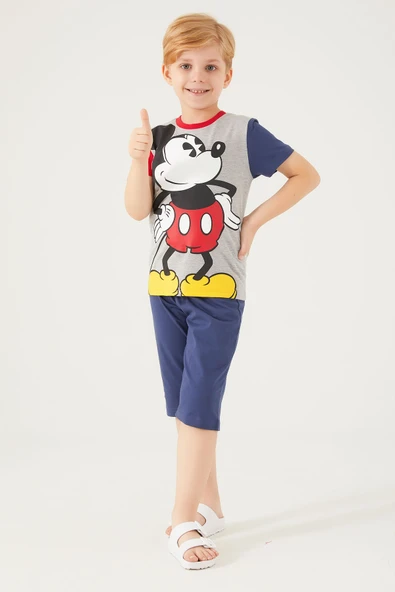 MICKEY MOUSE ERKEK ÇOCUK KAPRİ TAKIMI - Resim 4