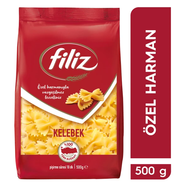 FİLİZ 500GR KELEBEK MAKARNA ürün görseli 1