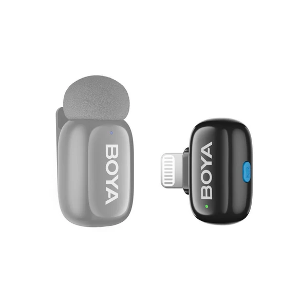 BOYA Mini 2 - Lightning Mikrofon Alıcısı - Resim 3