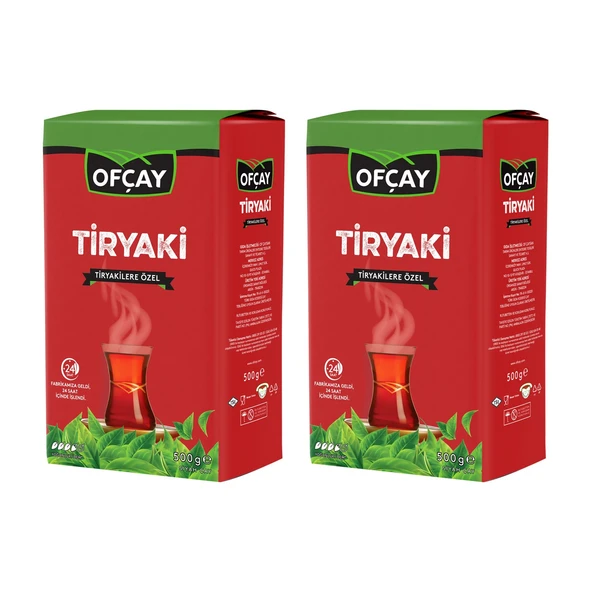 Ofçay Tiryaki Çay 500 gr x 2 Adet ürün görseli 1