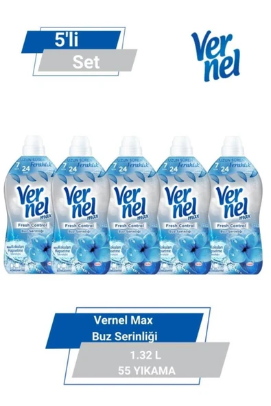 Vernel Max Buz Serinliği 1.32l 55 Yıkama 5'li Set ürün görseli 1