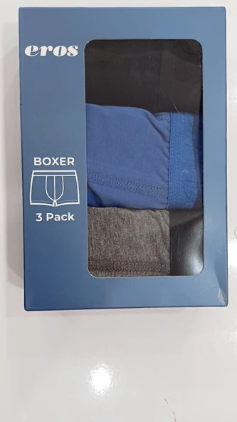 EROS COMPACT 3 LÜ BOXER - Resim 3