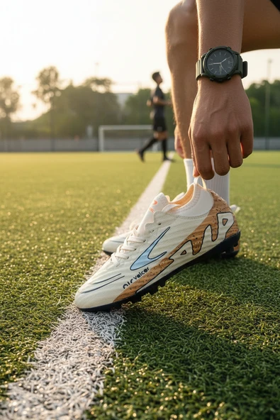 Enoch Bej Çok Dişli Aerodinamik Profesyonel Futbol Ayakkabısı ürün görseli 1