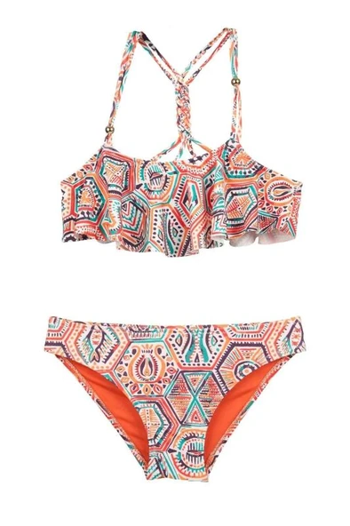 Volanlı Aksesuarlı Çocuk Bikini ürün görseli 1