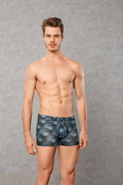Doreanse 1735 Desenli Çok Renkli Modal Erkek Boxer ürün görseli 1