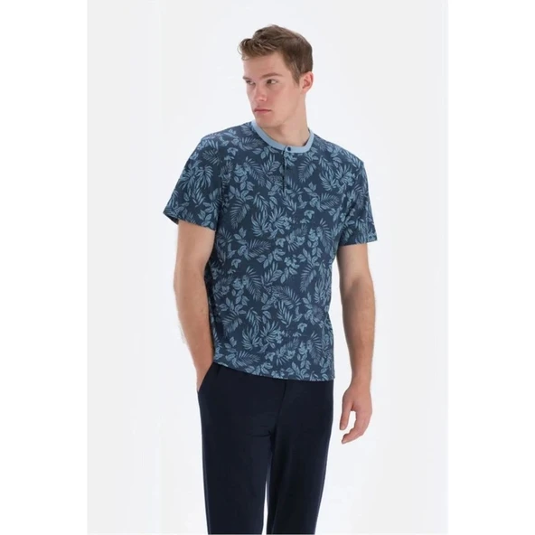 Eros 33050 Pamuklu Erkek Kısa Kollu Pijama Takımı ürün görseli 1