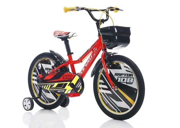 Corelli Raptor 20 Jant 25CM Kadro Kırmızı-Siyah Erkek Çocuk Bisikleti 5-8 Yaş ürün görseli 1