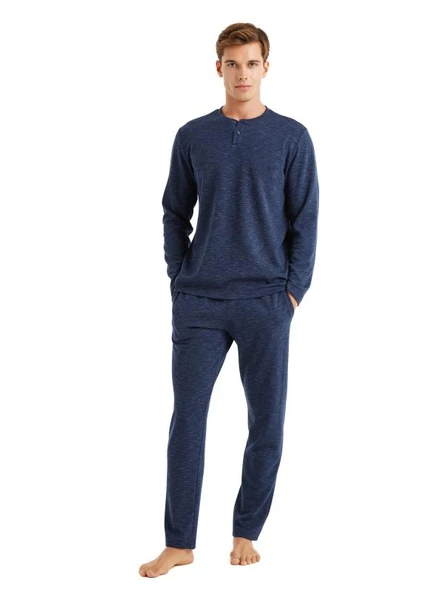 Blackspade 40584 Uzun Kollu Patlı Erkek Pijama Takımı ürün görseli 1