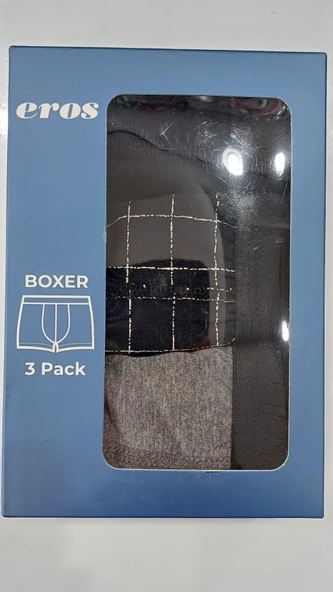 EROS COMPACT 3 LÜ BOXER - Resim 2