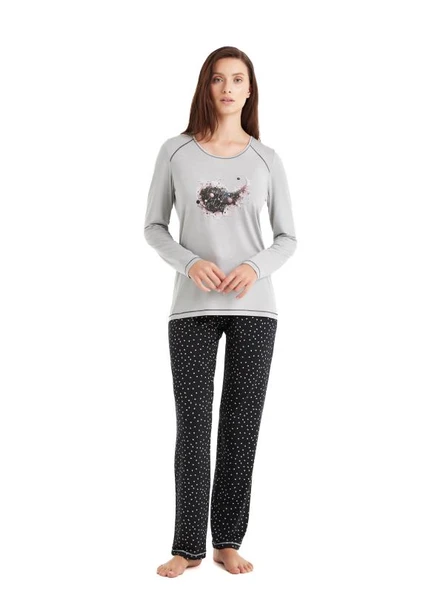 Blackspade 51610 Modal Uzun Kollu Kadın Pijama Takımı ürün görseli 1