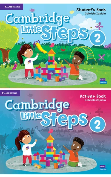 Cambridge Little Steps Level 2 Student's Book + Activity Book + CD + resources ürün görseli 1