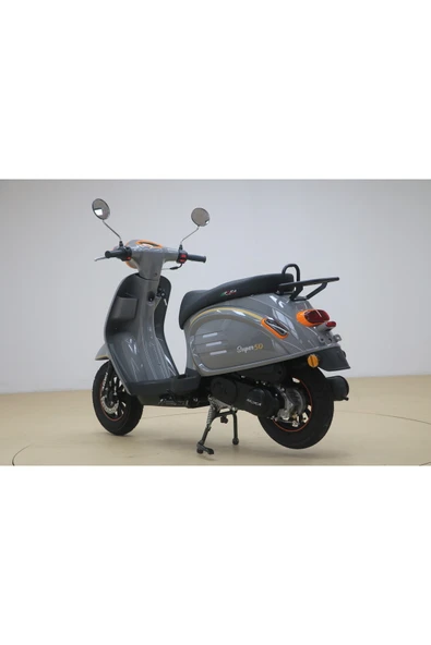 Arora Super 50 cc Scooter Gri - Resim 3