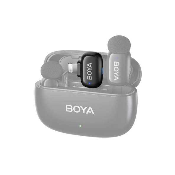 BOYA Mini 2 - Lightning Mikrofon Alıcısı - Resim 4