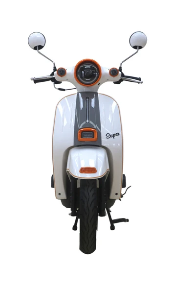 Arora Super 50 cc Scooter Beyaz - Resim 3