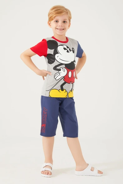 MICKEY MOUSE ERKEK ÇOCUK KAPRİ TAKIMI ürün görseli 1