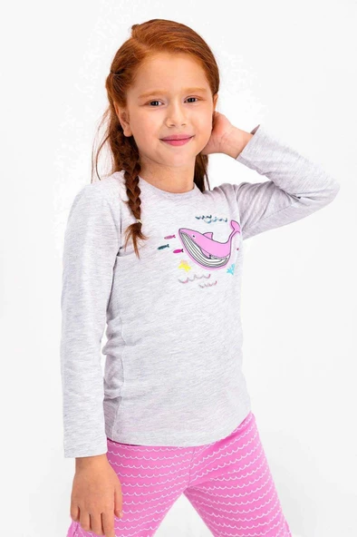 ROLY POLY KIZ ÇOCUK PİJAMA TAKIMI - Resim 2