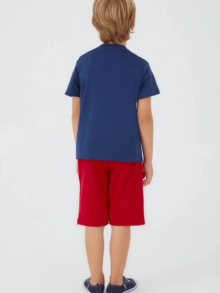 U.S POLO GARSON BERMUDA TAKIM - Resim 4