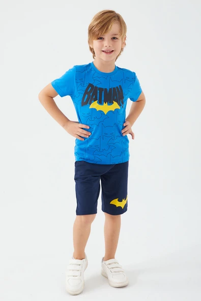BATMAN ERKEK ÇOCUK BERMUDA TAKIM - Resim 2