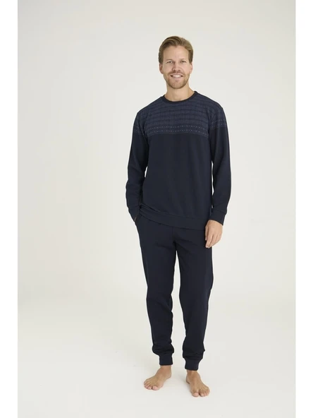 Erkek Uzun Kollu Pijama Takımı ürün görseli 1