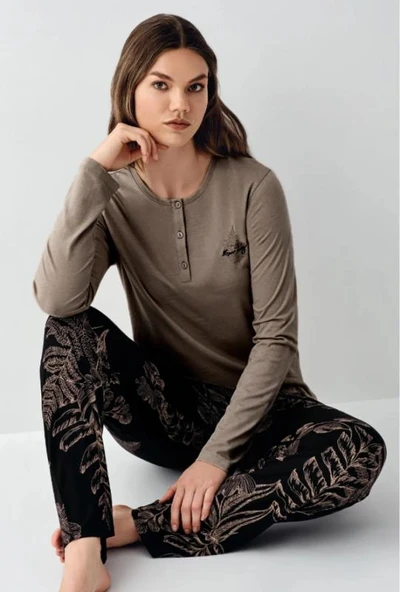 Arnetta Kadın Büyük Beden Pijama Takımı 3439-X ürün görseli 1