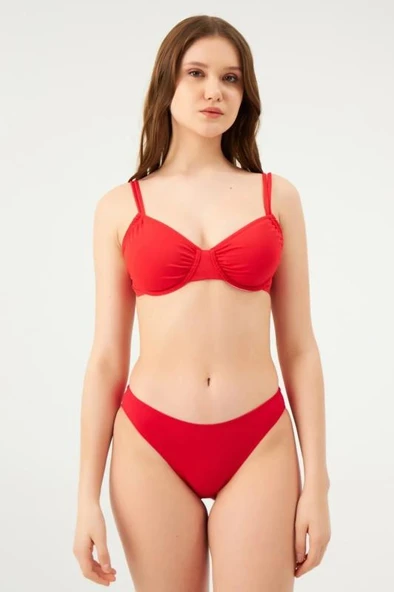 Eros Balenli Toparlayıcı Tek Üst Bikini 827 ürün görseli 1