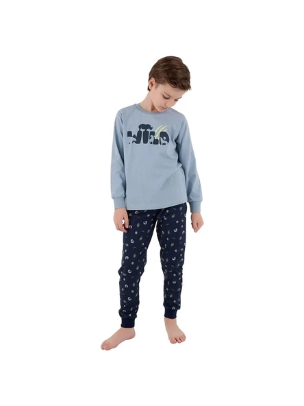Roly Poly Erkek Çocuk Pijama Takımı RP3683- G ürün görseli 1