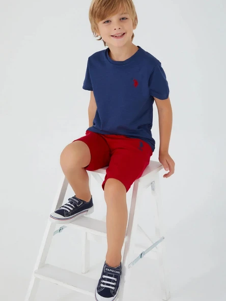 U.S POLO GARSON BERMUDA TAKIM - Resim 3