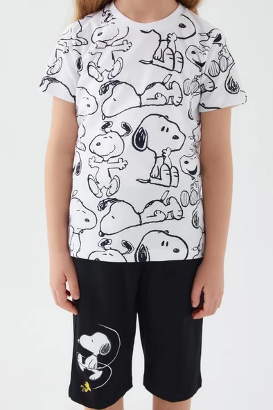 SNOOPY KIZ ÇOCUK KAPRİ TAKIM - Resim 4