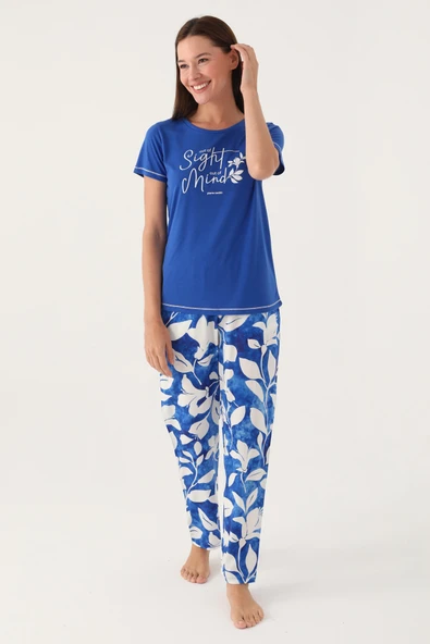 Pierre Cardin 8833 Kısa Kollu Kadın Pijama Takımı ürün görseli 1