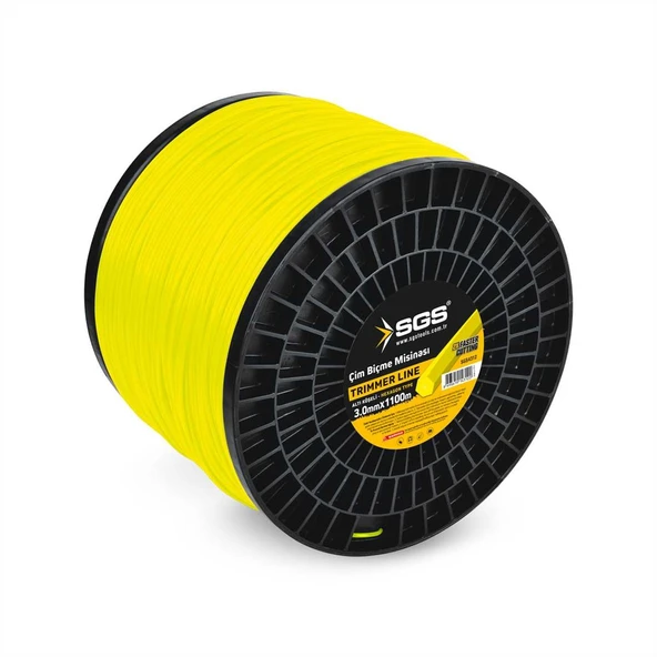 SGS 4312 TIRPAN MİSİNASI 3.0 MM 1100 MT ALTIGEN (SARI) ürün görseli 1