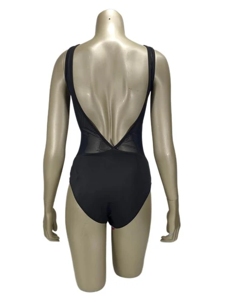 Pierre Cardin Halter Yaka Tüllü Mayo - Resim 4