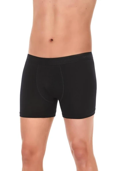 YILDIZ40 MODAL BOXER SİYAH ürün görseli 1