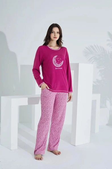Etoile 98240 Kadın Uzun Kol  Pijama Takımı ürün görseli 1