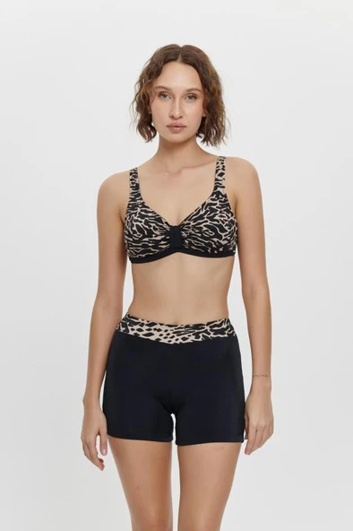 B11103 Geniş Üçgen  Şortlu Bikini Takımı ürün görseli 1
