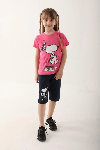SNOOPY KIZ ÇOCUK KAPRİ TAKIM ürün görseli 1