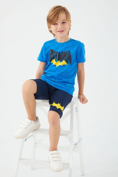 BATMAN ERKEK ÇOCUK BERMUDA TAKIM ürün görseli 1