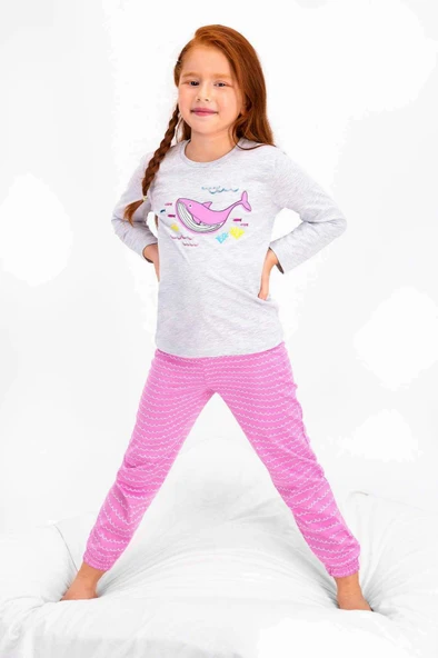 ROLY POLY KIZ ÇOCUK PİJAMA TAKIMI ürün görseli 1