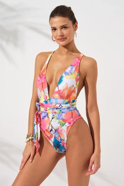 Pierre Cardin Camila Belden Çapraz Bağlamalı Mayokini ürün görseli 1